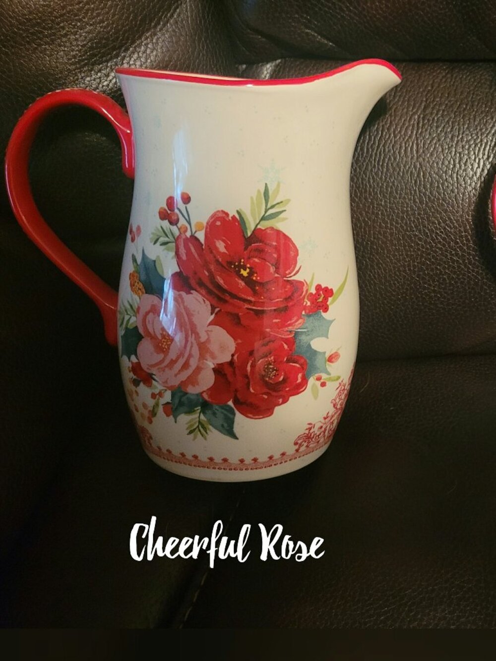 The Pioneer Woman Pitcher Cheerful Rose